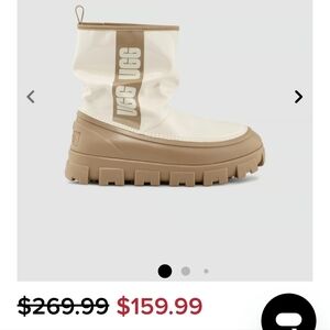 UGG Women's Cream and Tan Boots